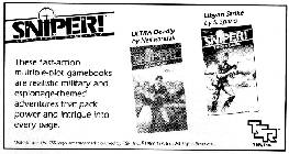 Sniper! Adventure Gamebooks