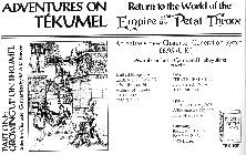 Adventures on Tékumel: Growing Up on Tékumel