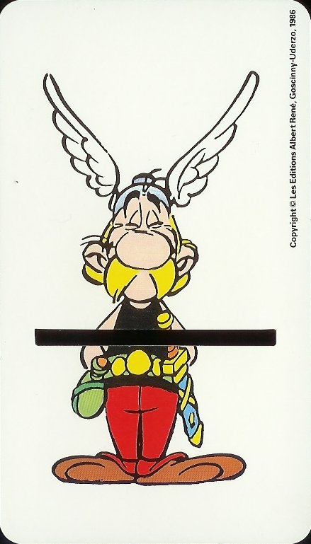 Asterix Adventure Games #1 Asterix Card